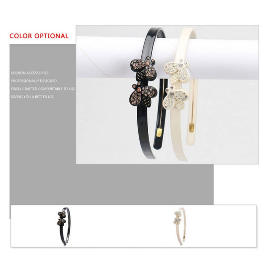 CUTE LITTLE BEE ACETATE DIAMOND HEADBAND