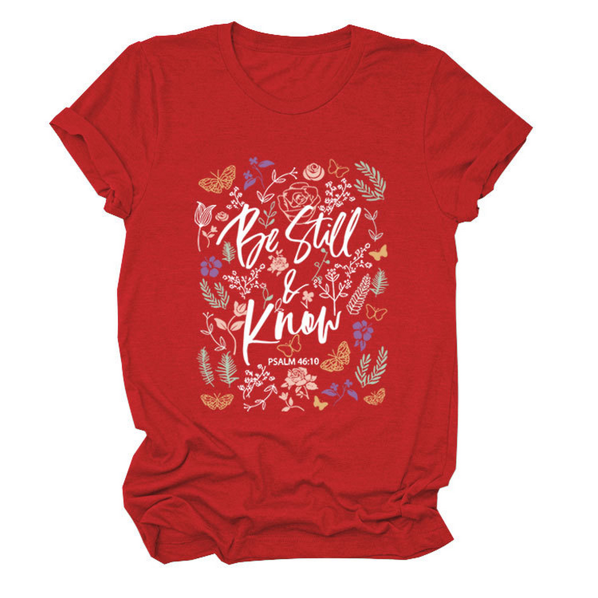 Women??¢s Faith Tee, Be Still and Know_CWTTS1480