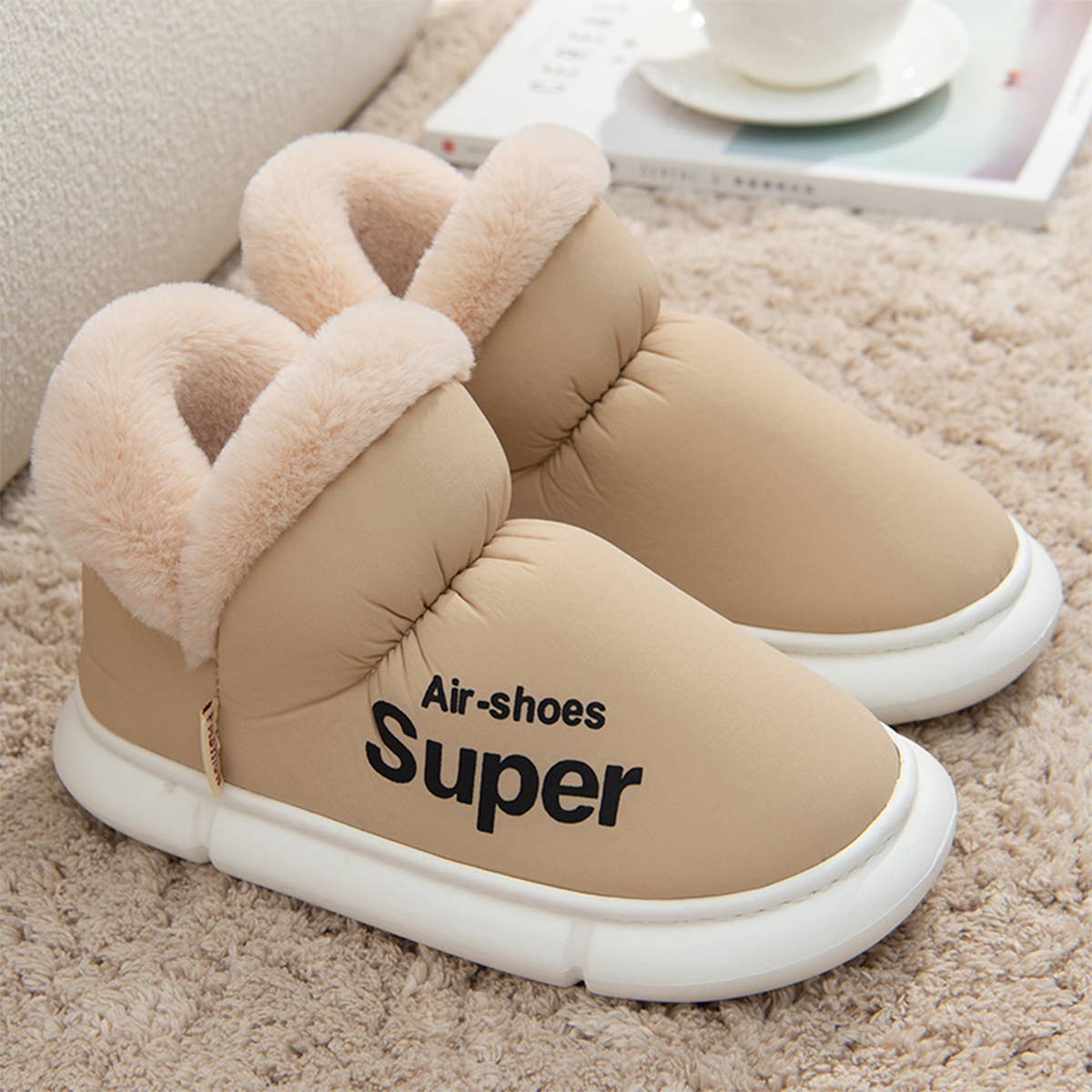 WINTER SLIPPERS WARM  WATERPROOF  HOME HOUSE SHOES