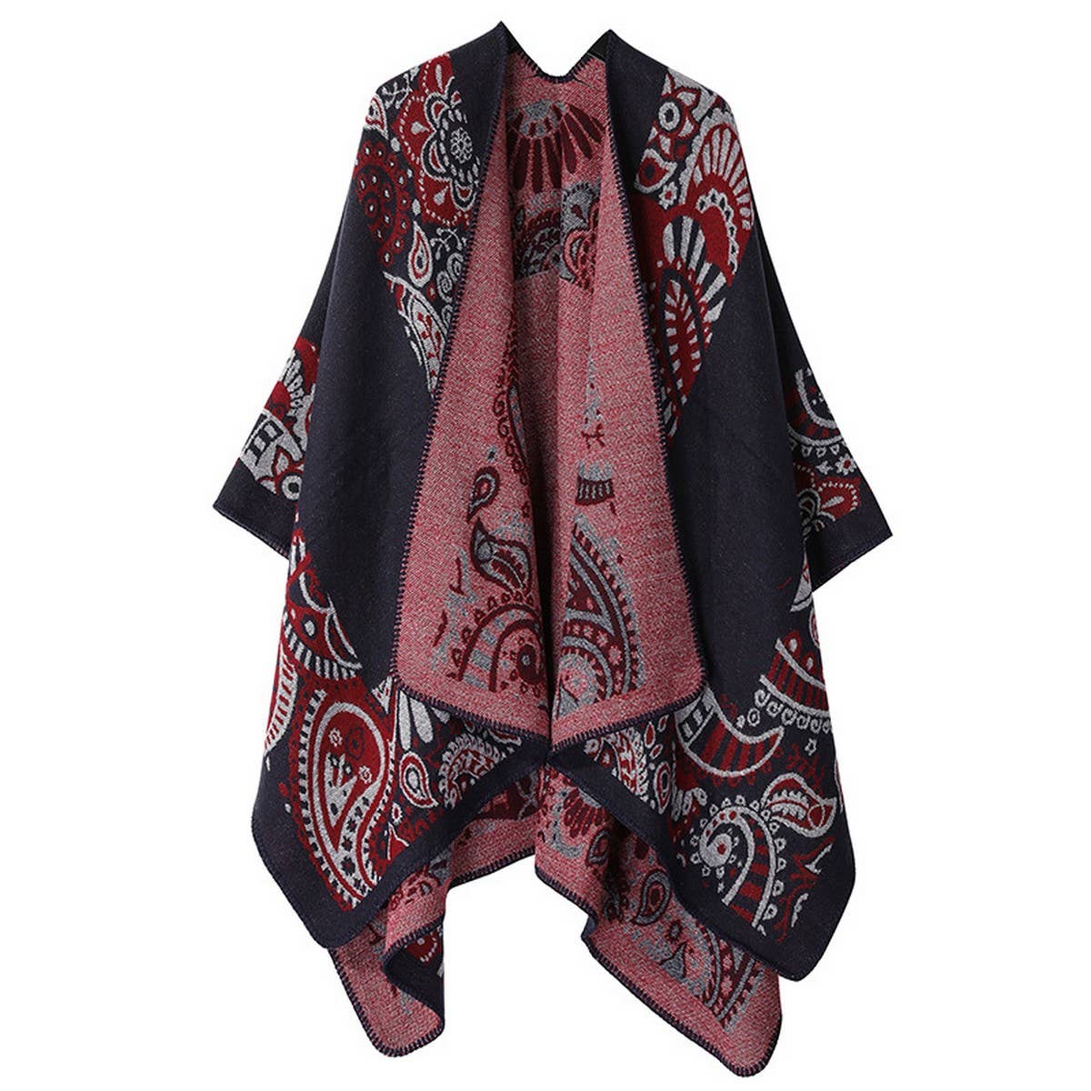 WARM SHAWL CAPE FASHION SCARF CAPE