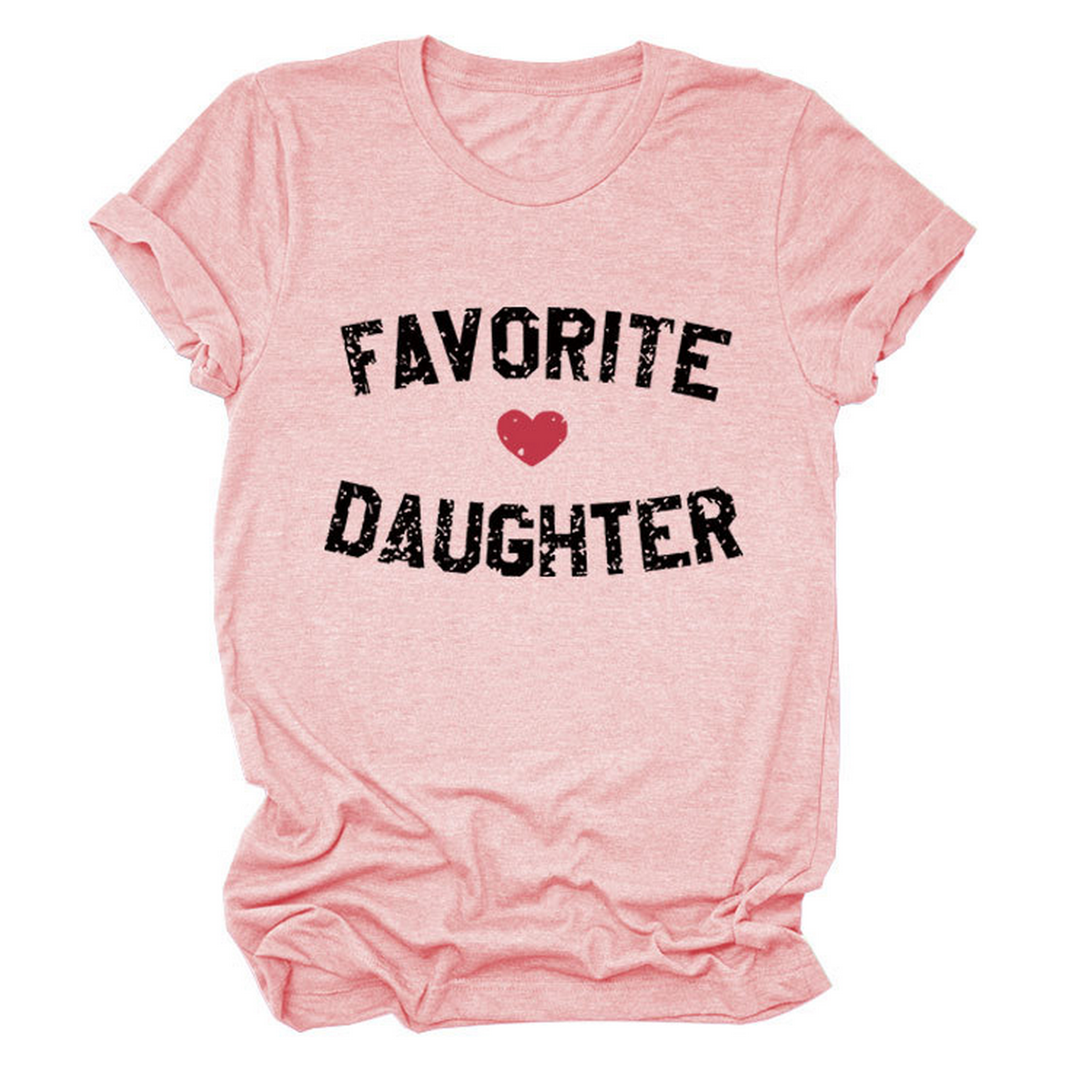 Trendy Short Sleeve Top for Women, Print Design