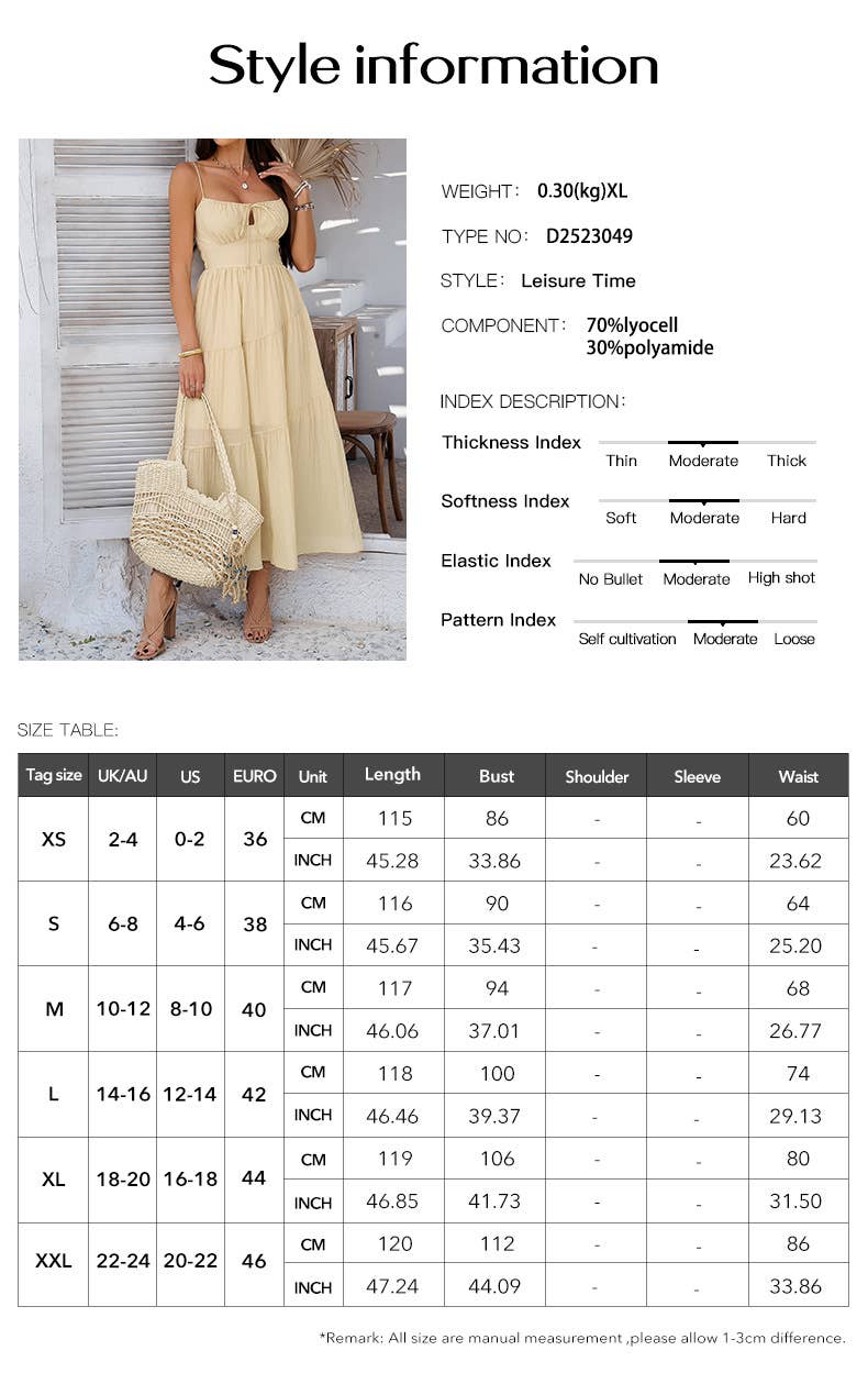 Solid color high-waisted halter dinner dress