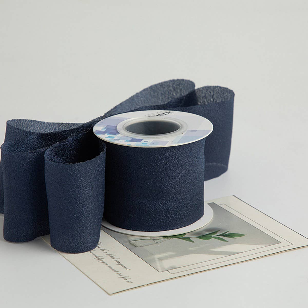 6CM KAPOK RIBBON BRIGHT PLEATED RIBBON_CWMM5763