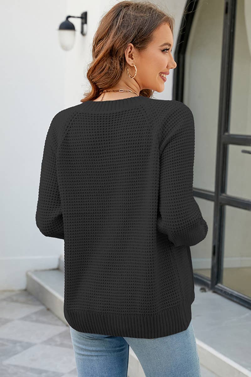 CWOCAL352  Casual Zip-Up Long Sleeve Cardigan