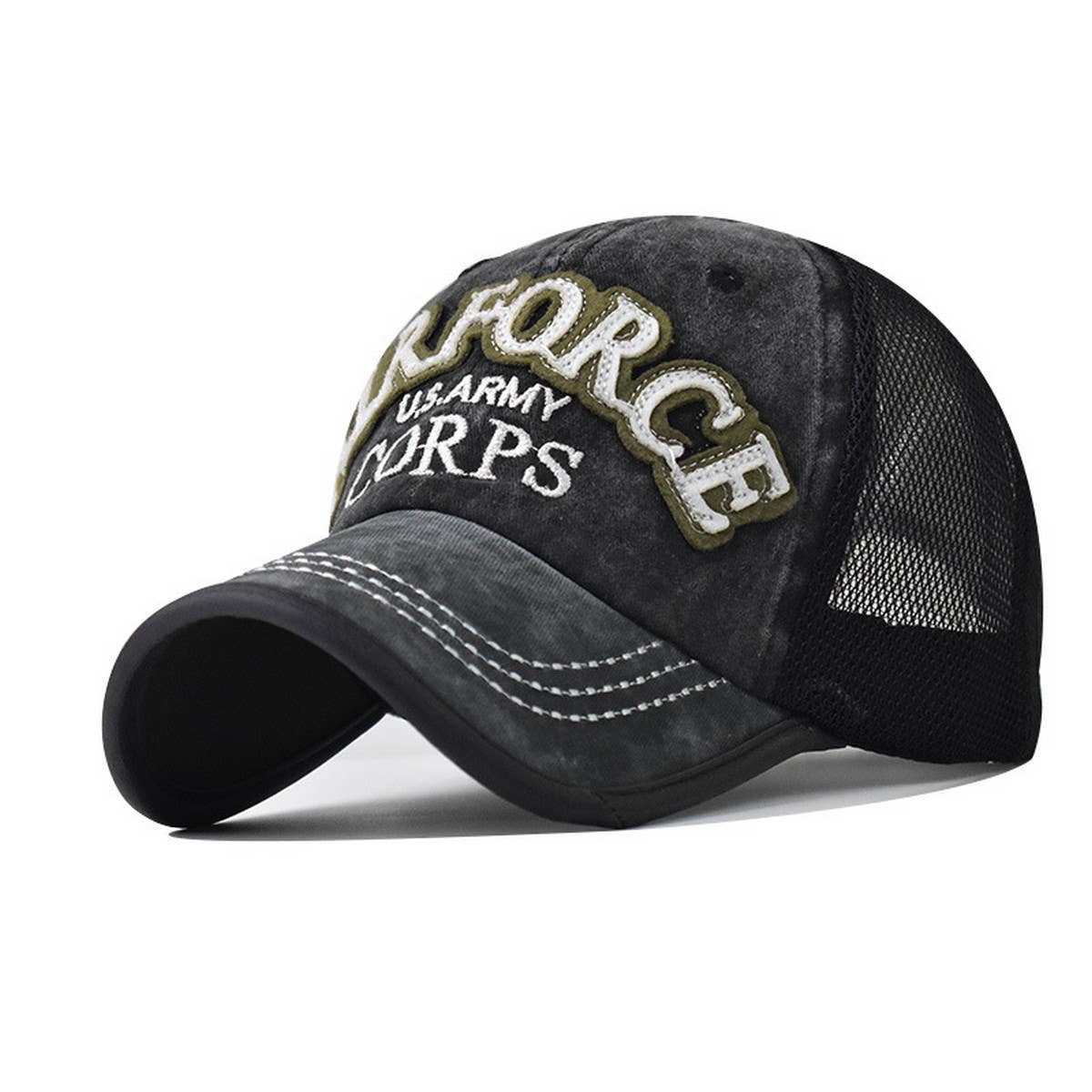 OUTDOOR SUN PROTECTION BREATHABLE TRUCKER HAT_CWAH1370