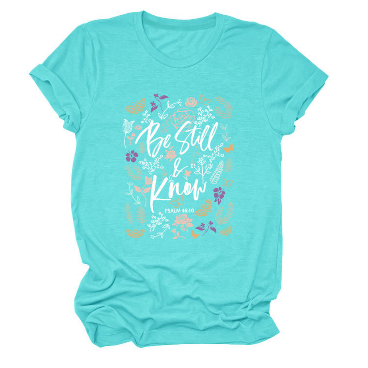 Women??¢s Faith Tee, Be Still and Know_CWTTS1480