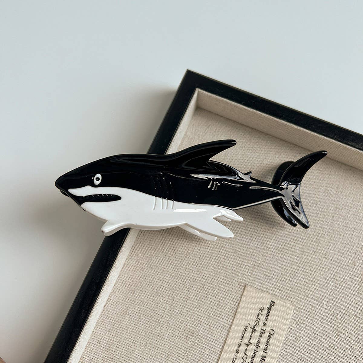 Shark series acetate hairpin, beach hairpin