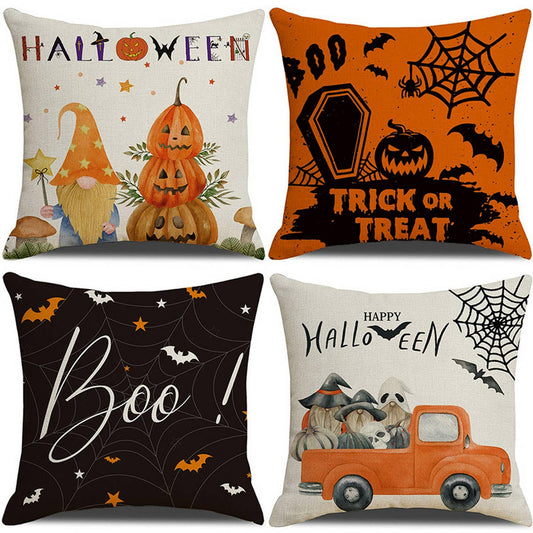 2024 HALLOWEEN FUNNY LETTER PILLOWCASE_CWMM1347