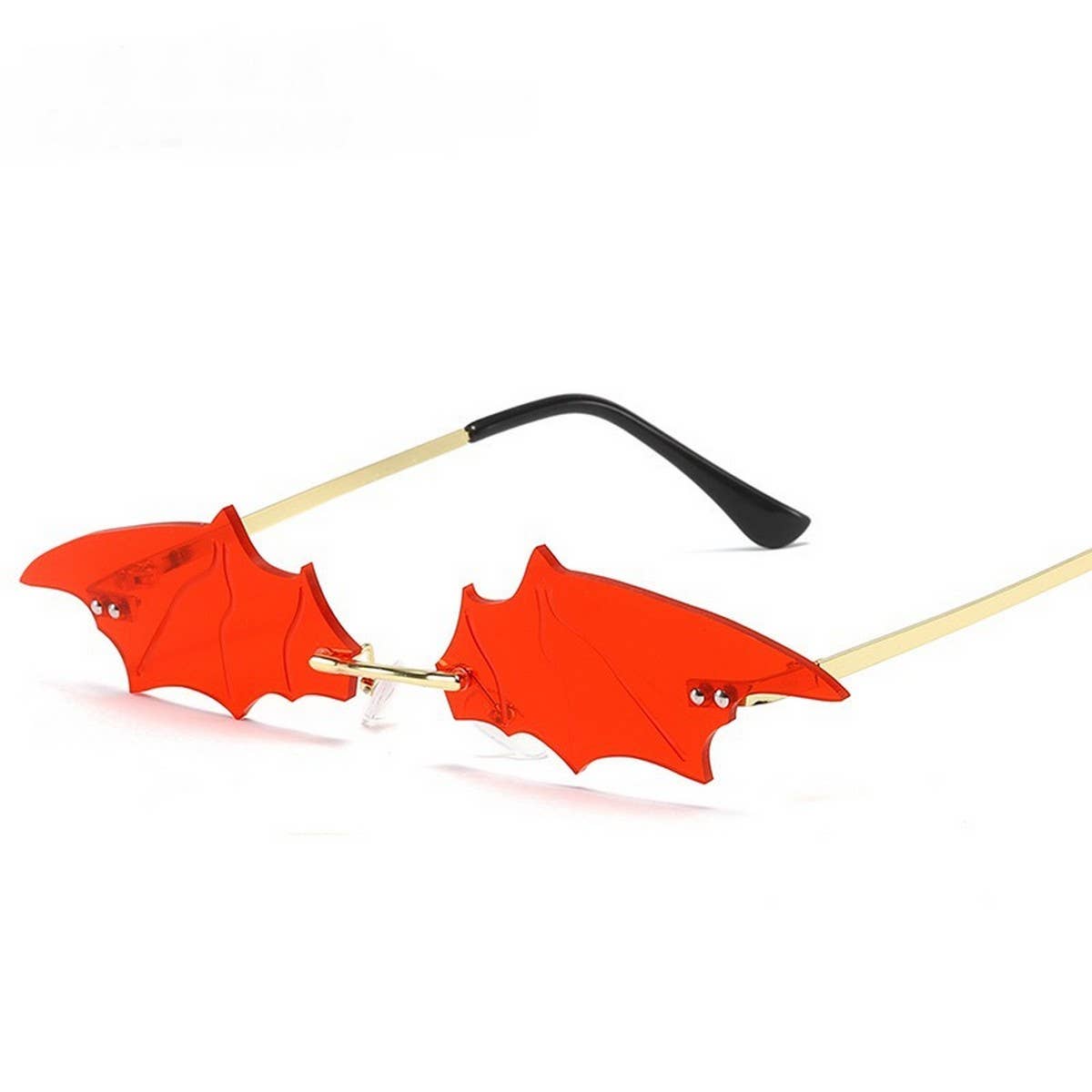 TRENDY FUNNY BAT SHAPE SUNGLASSES