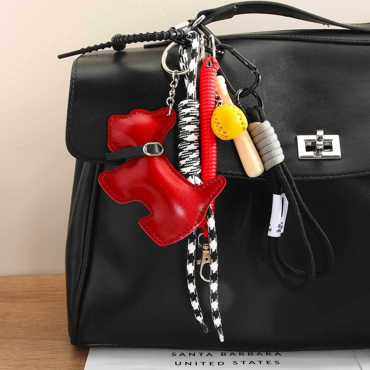 Cartoon Dog Bag Charm ??Baseball Chain Style_CWMM7568