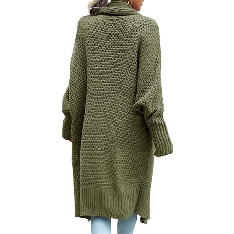 LONG CARDIGAN BATSLEEVE SWEATER COAT