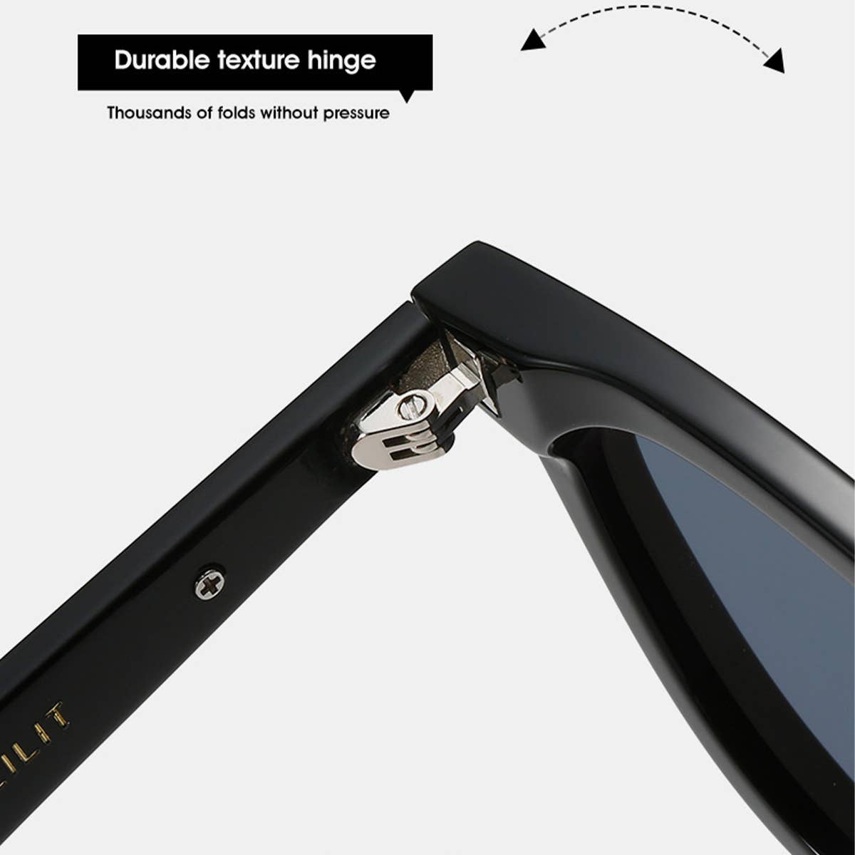 T-SHAPED SUNGLASSES RETRO LARGE FRAME SUNGLASSES