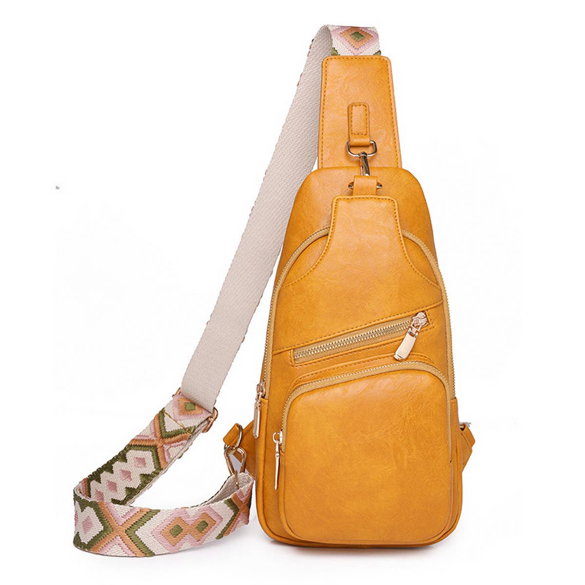 OUTDOOR SPORTS SOLID COLOR MESSENGER BAG CHEST BAG_CWAB2703