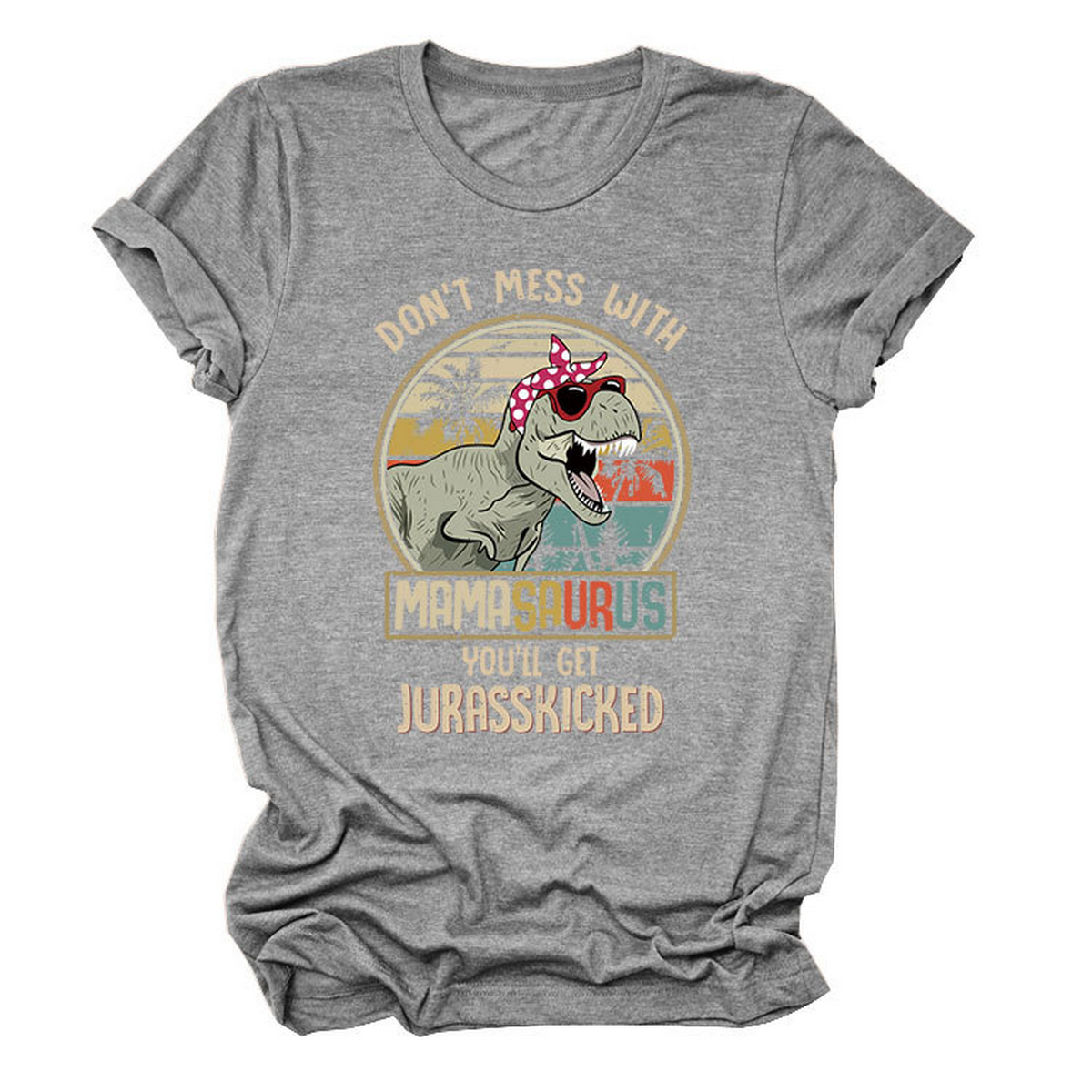 Stylish Women's Tee ??Don't Mess With Print_CWTTS1524