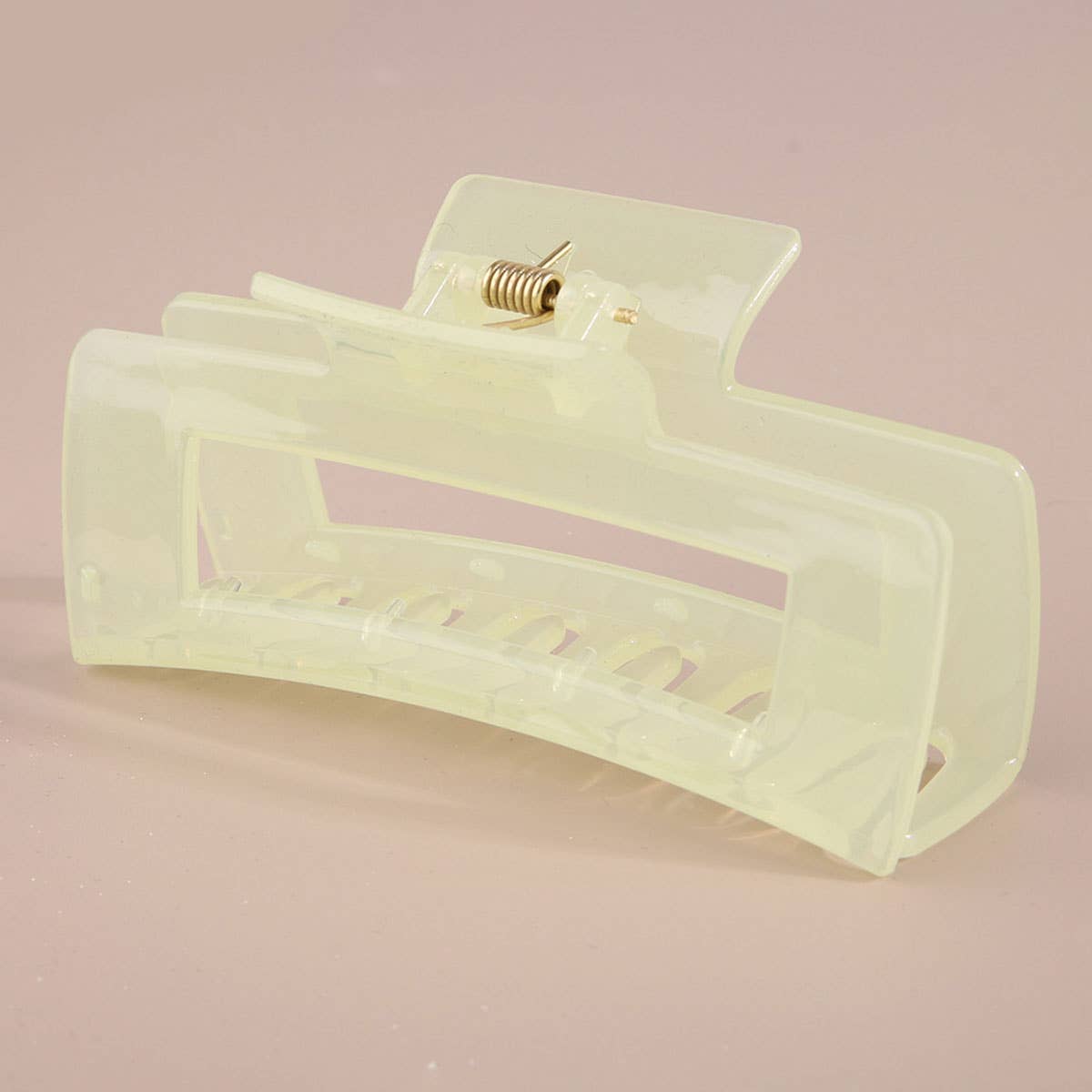 4.1 Inch Matte PS Plastic Hair Claw Clip, Wholesal_CWAHA0091
