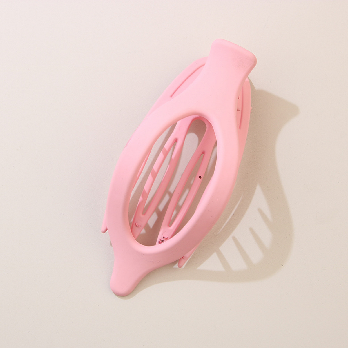 Leaf Oval Hair Clip ??Minimalist Claw Barrette_CWAHA6511