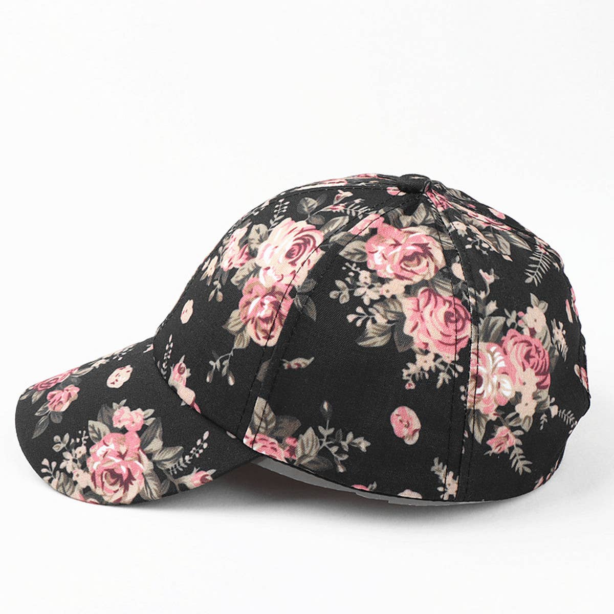 Floral Baseball Cap - Women's Boho Print CWAH1143