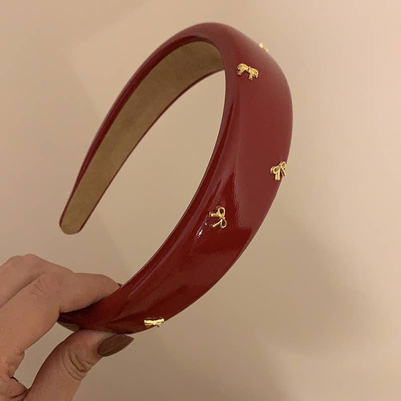 Face wash headband high-grade retro hair accessories