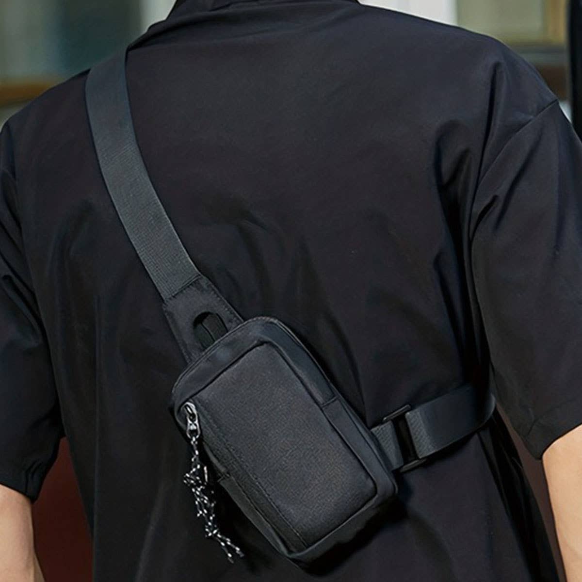 Street trend crossbody passport notebook bag