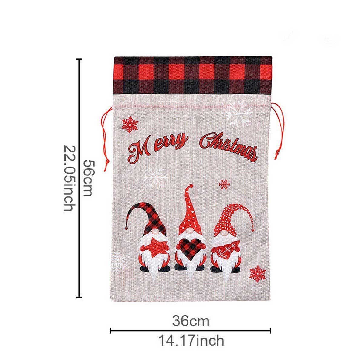 CWMM1752_Christmas Gift Bag Forest Old Man Goodie Bag