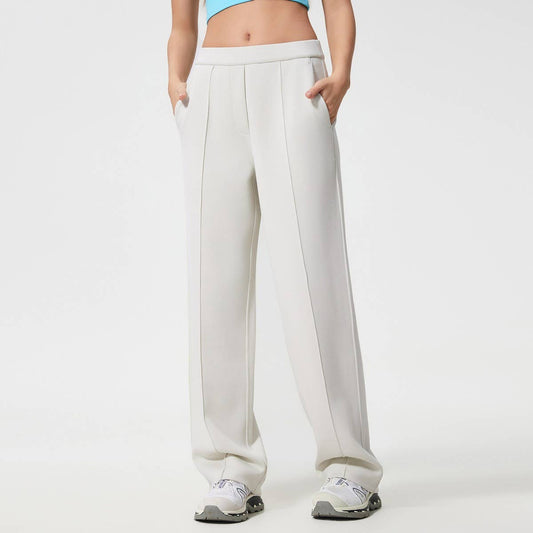 Women's Loose Fit Airy Wide-Leg Sport Pants