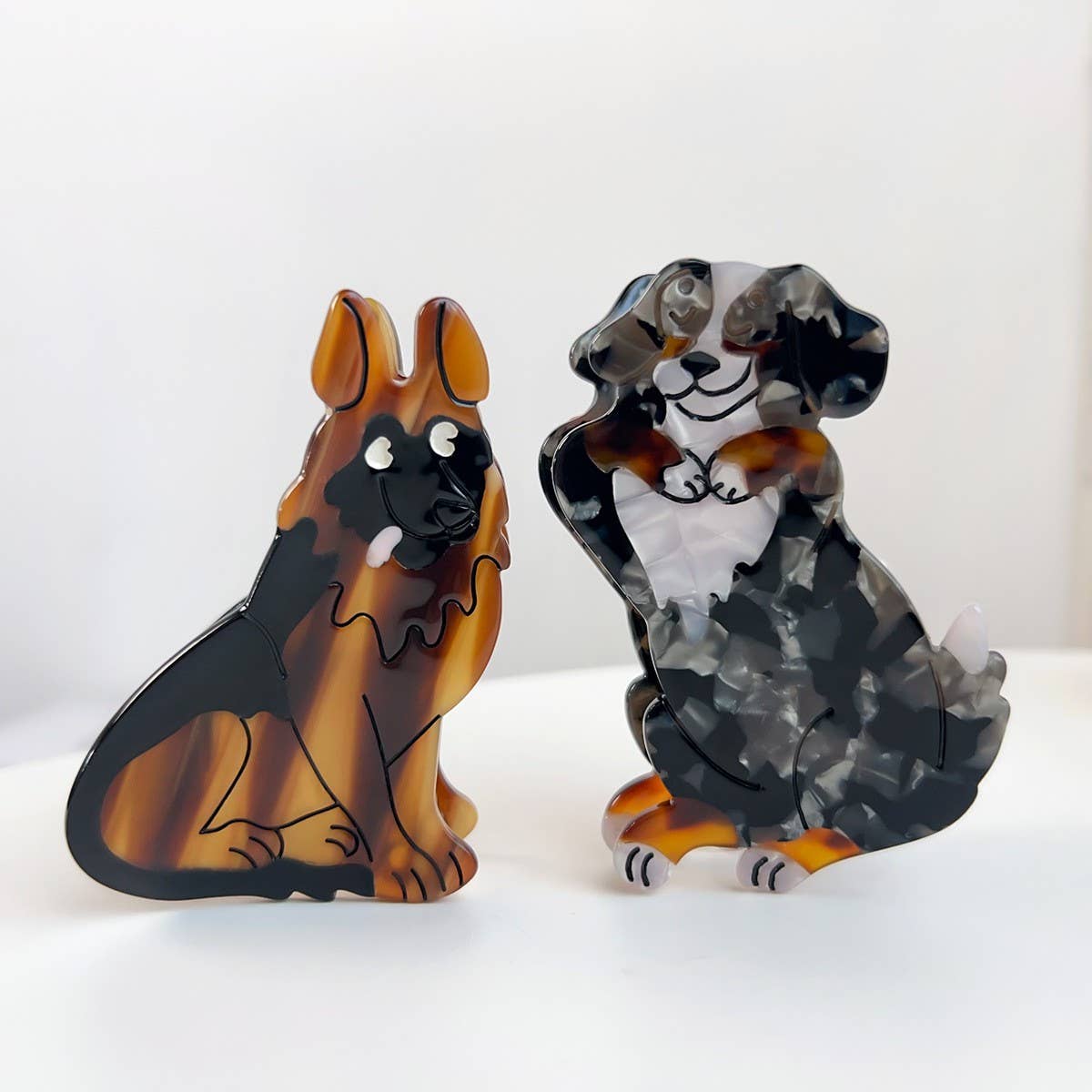 DOPAMINE CUTE BEAUTIFUL CARTOON DOG HAIRPIN_CWAHA1496