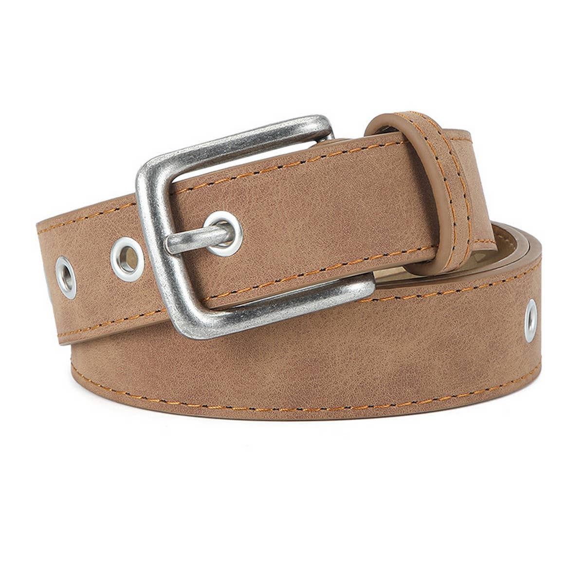 NEW FROSTED WEAR-RESISTANT PIN BUCKLE BELT_CWABE0582