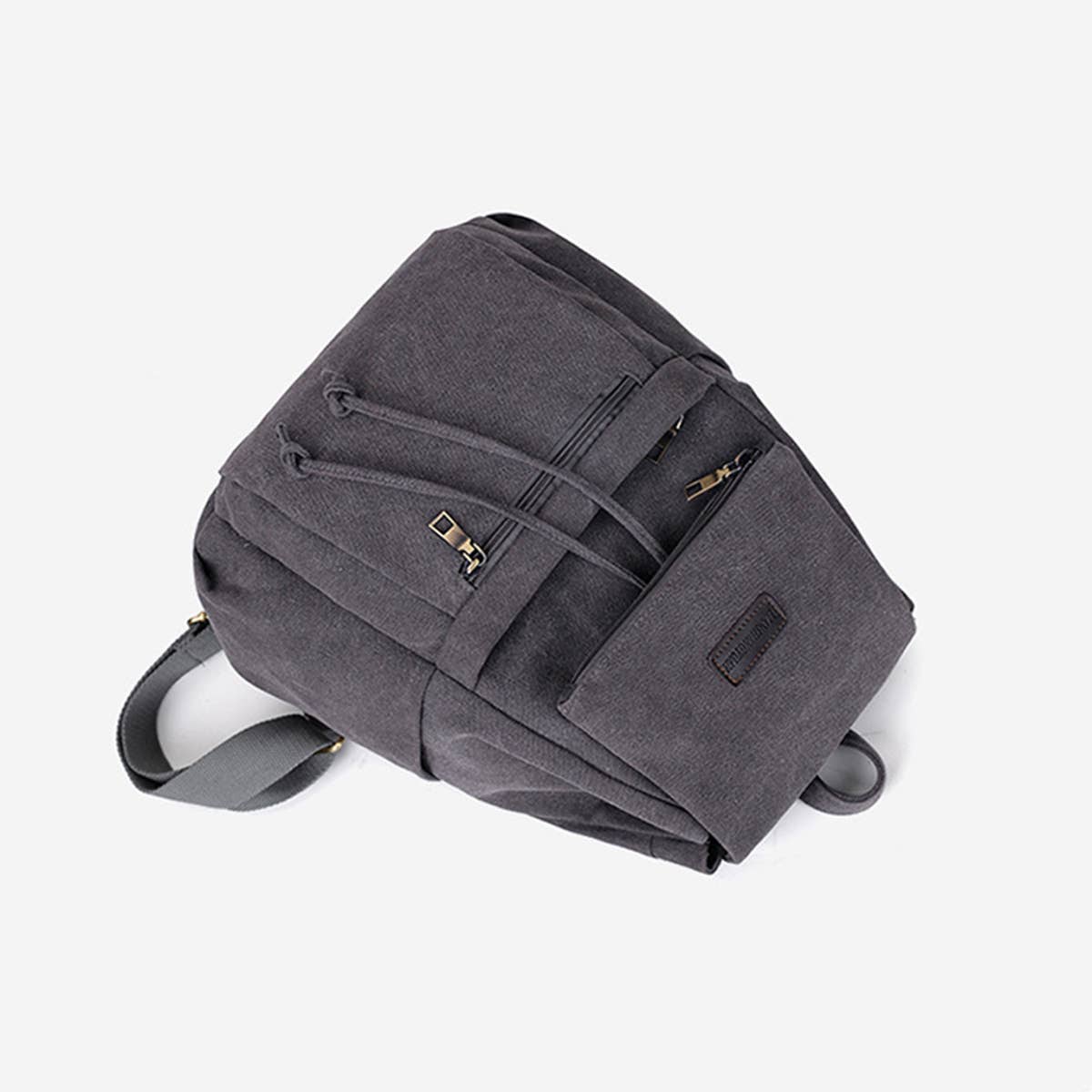 SIMPLE VERSATILE BACK-TO-SCHOOL CANVAS BACKPACK_CWAB2202