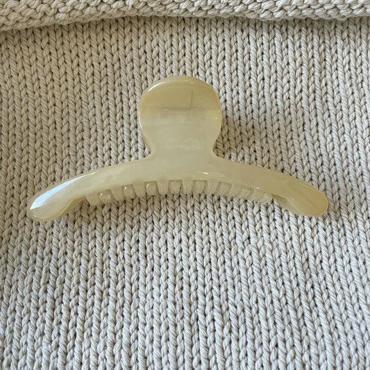 CLIP MINIMALIST LINE TRANSPARENT LARGE HAIR GRIP