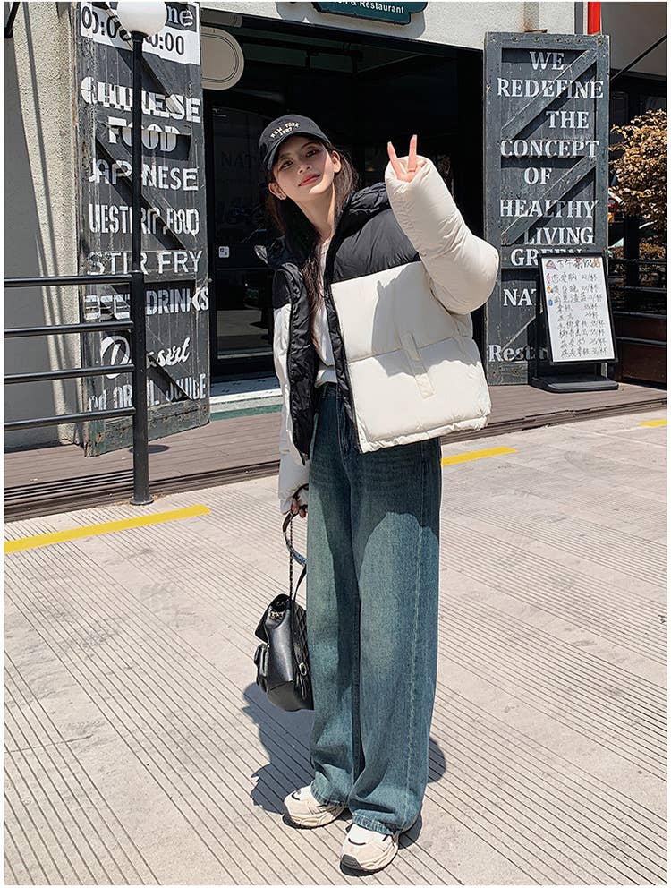 Thickened, fashionable, versatile and warm coat