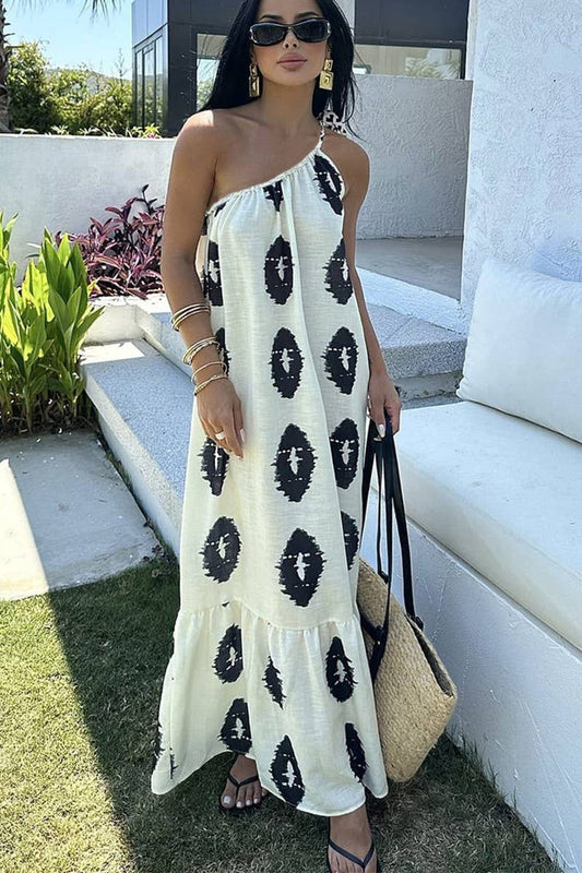 CWDMD5377_FLORAL ONE-SHOULDER CAMI BEACH MAXI DRESS