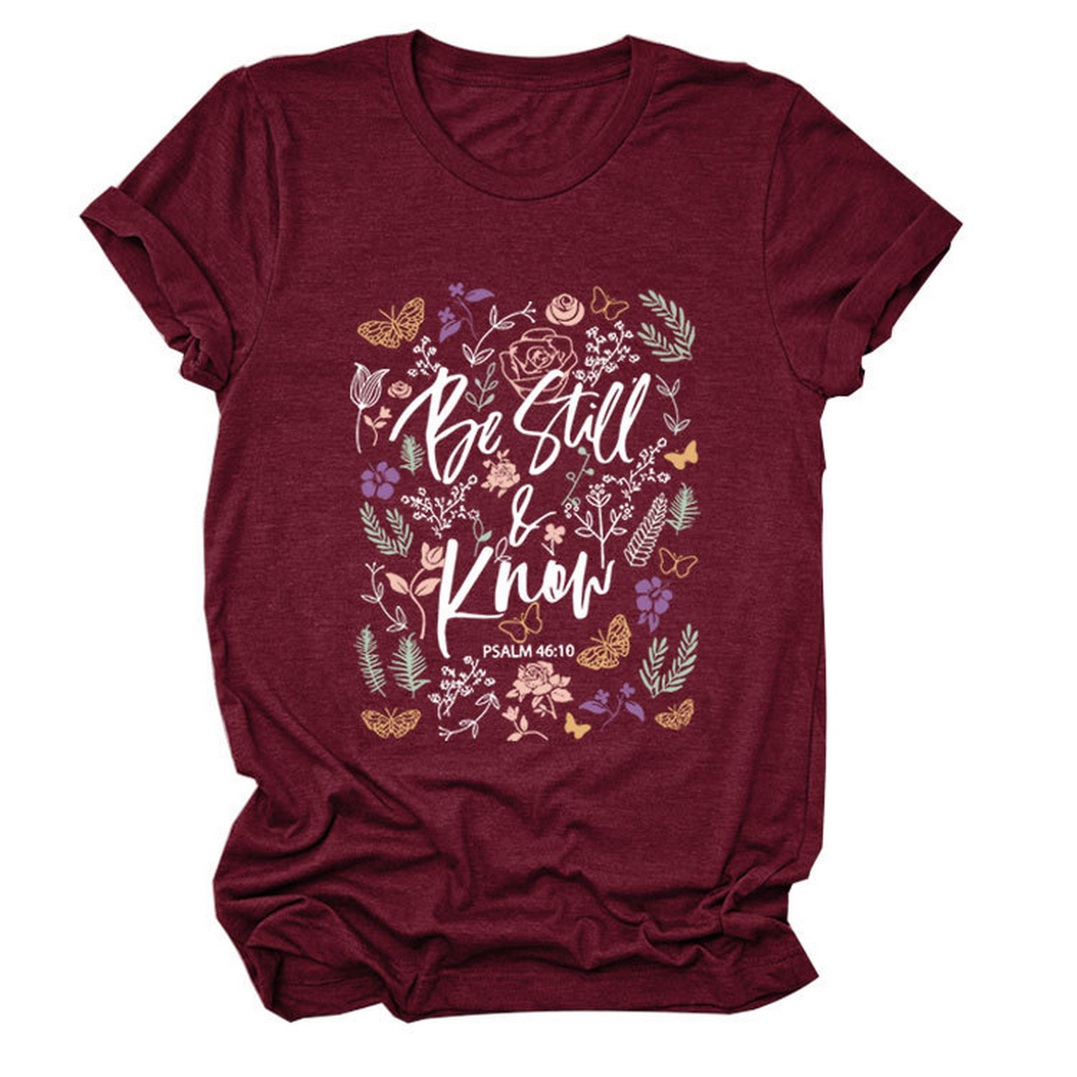 Women??¢s Faith Tee, Be Still and Know_CWTTS1480
