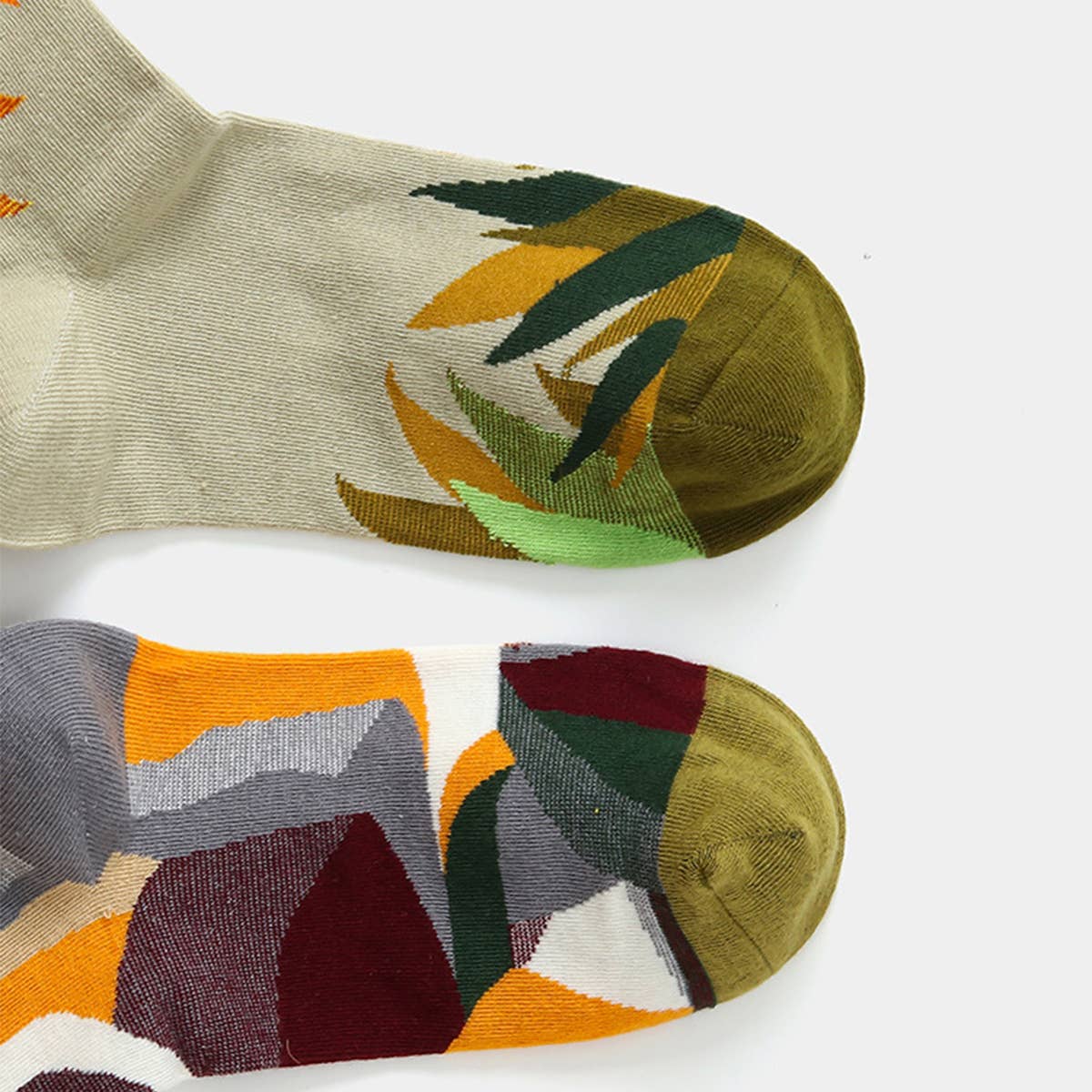 RETRO STREET COTTON MID SOCKS_CWMS0196