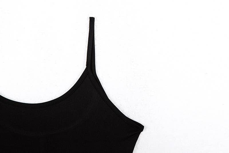 Sexy Bodycon Lift-Up Cami Romper