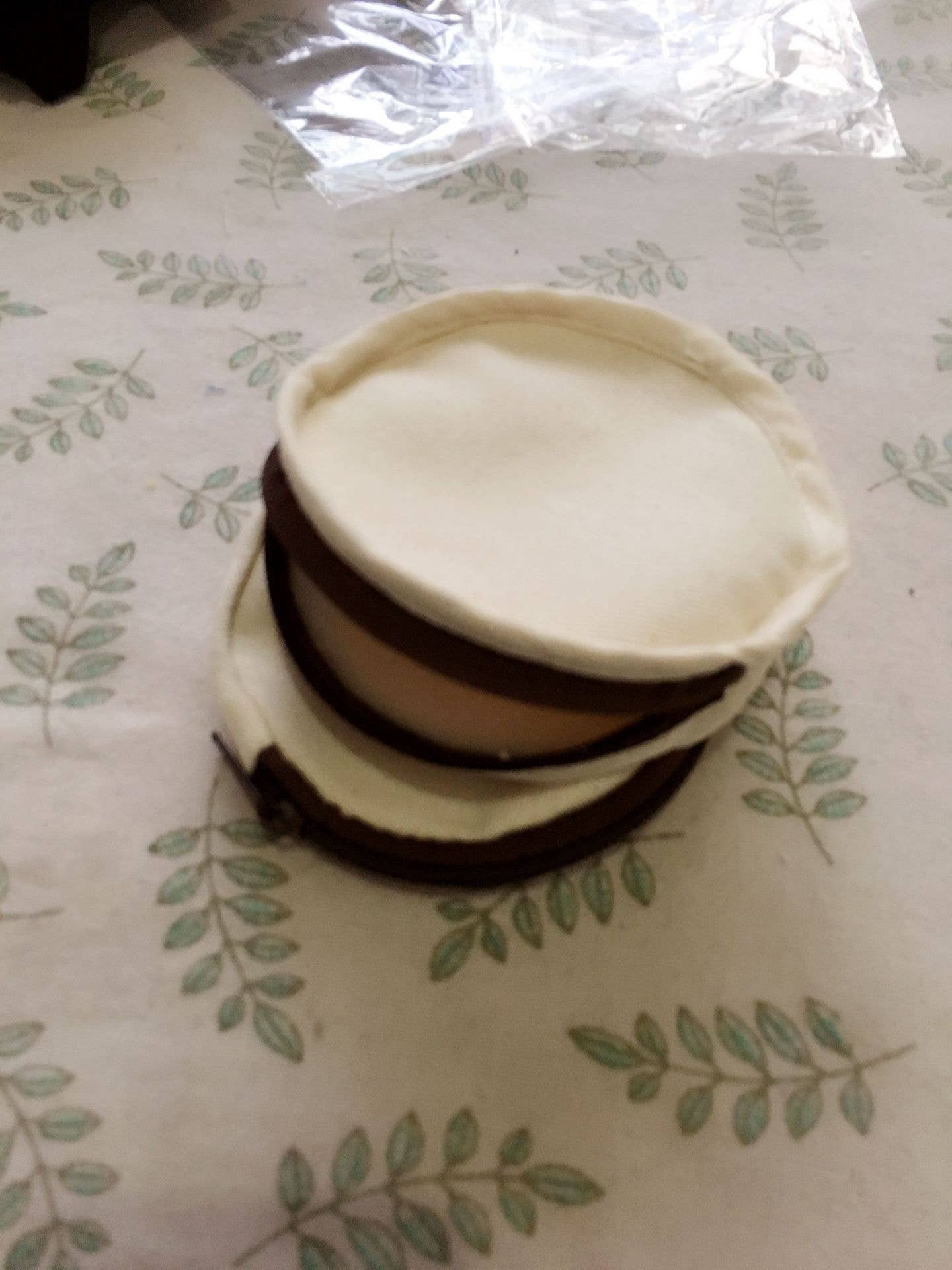 Round cartoon canvas coin purse and money bag