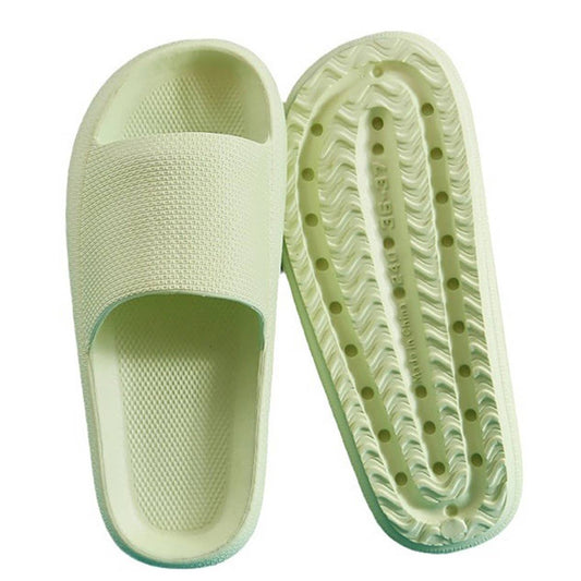 HOUSEHOLD LIGHTWEIGHT SOLID COLOR SLIPPERS