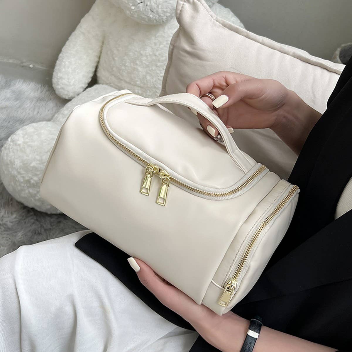 NEW TRAVEL PORTABLE LARGE CAPACITY COSMETIC BAG_CWAB4397