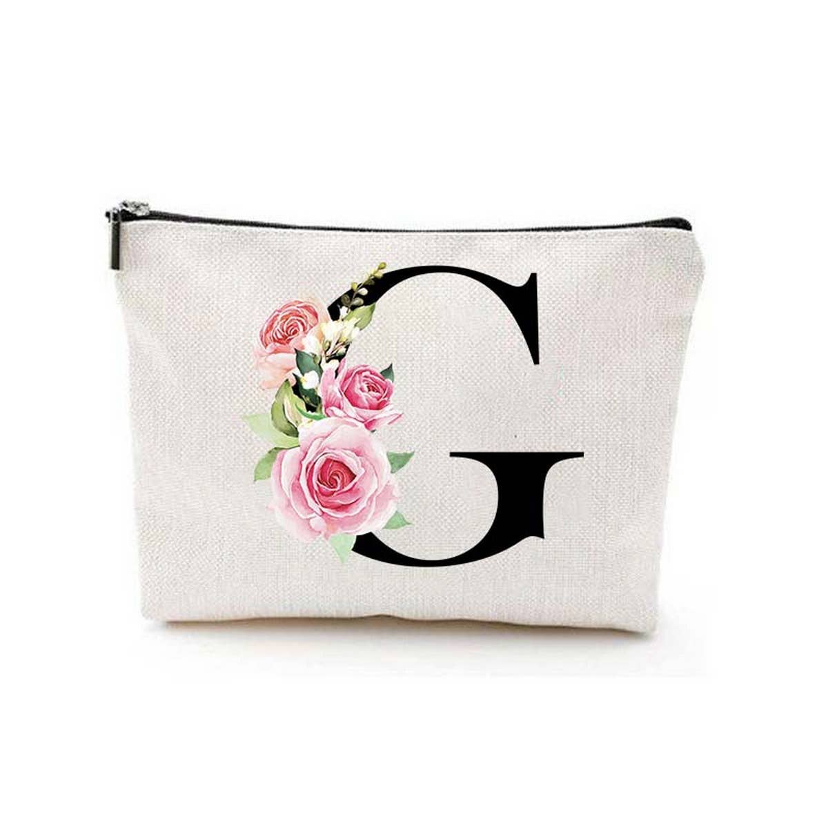 SIMPLE DOUBLE-SIDED PRINTED ZIPPER COSMETIC BAG_CWAB2251