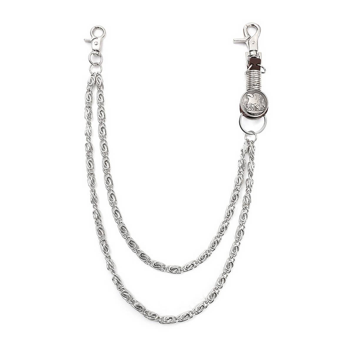 FASHIONABLE SMALL MULTI-LAYERED CHAIN JEANS CHAIN