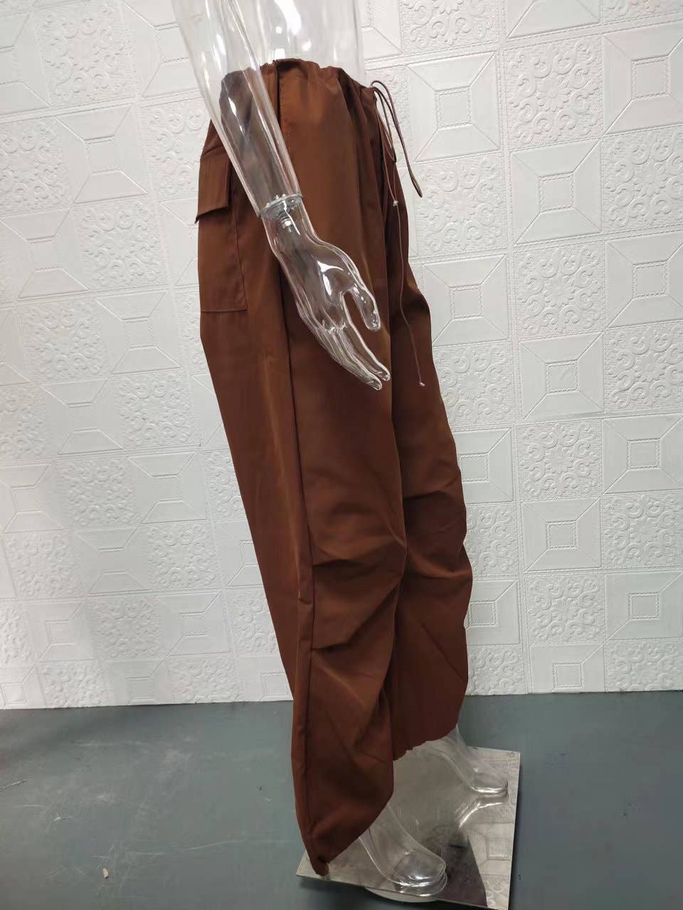 Trendy Low Waist Casual Wide-Leg Cargo Pants