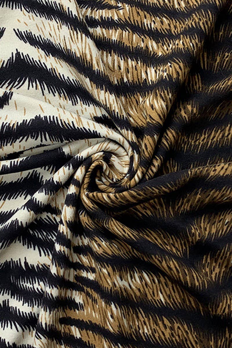 CWDMD4919_LEOPARD PRINT LONG SLEEVE SEXY FITTED DRESS