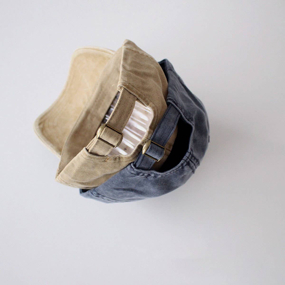 Kids Vintage Washed Letter Baseball Cap CWAH2884