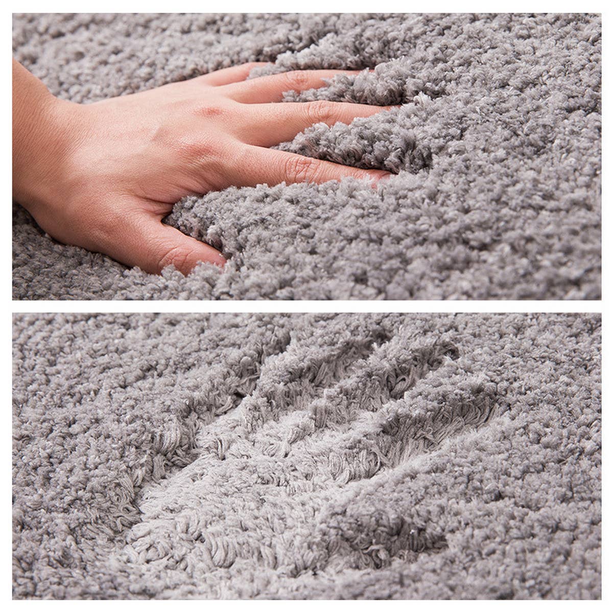 HOME USE ABSORBENT MAT PLUS VELVET BEDSIDE CARPET