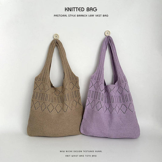 2024 NEW FASHION HOLLOW KNITTED HANDBAG_CWAB2395
