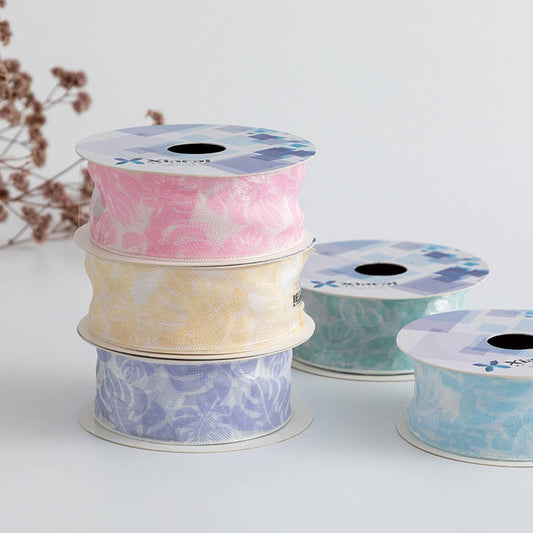 COLORFUL YU JI RIBBON FLOWER PACKAGING RIBBON