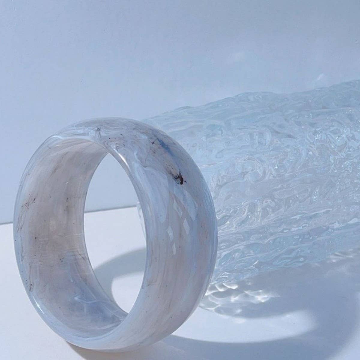 IRREGULAR TRANSLUCENT DESIGN FASHION BRACELET