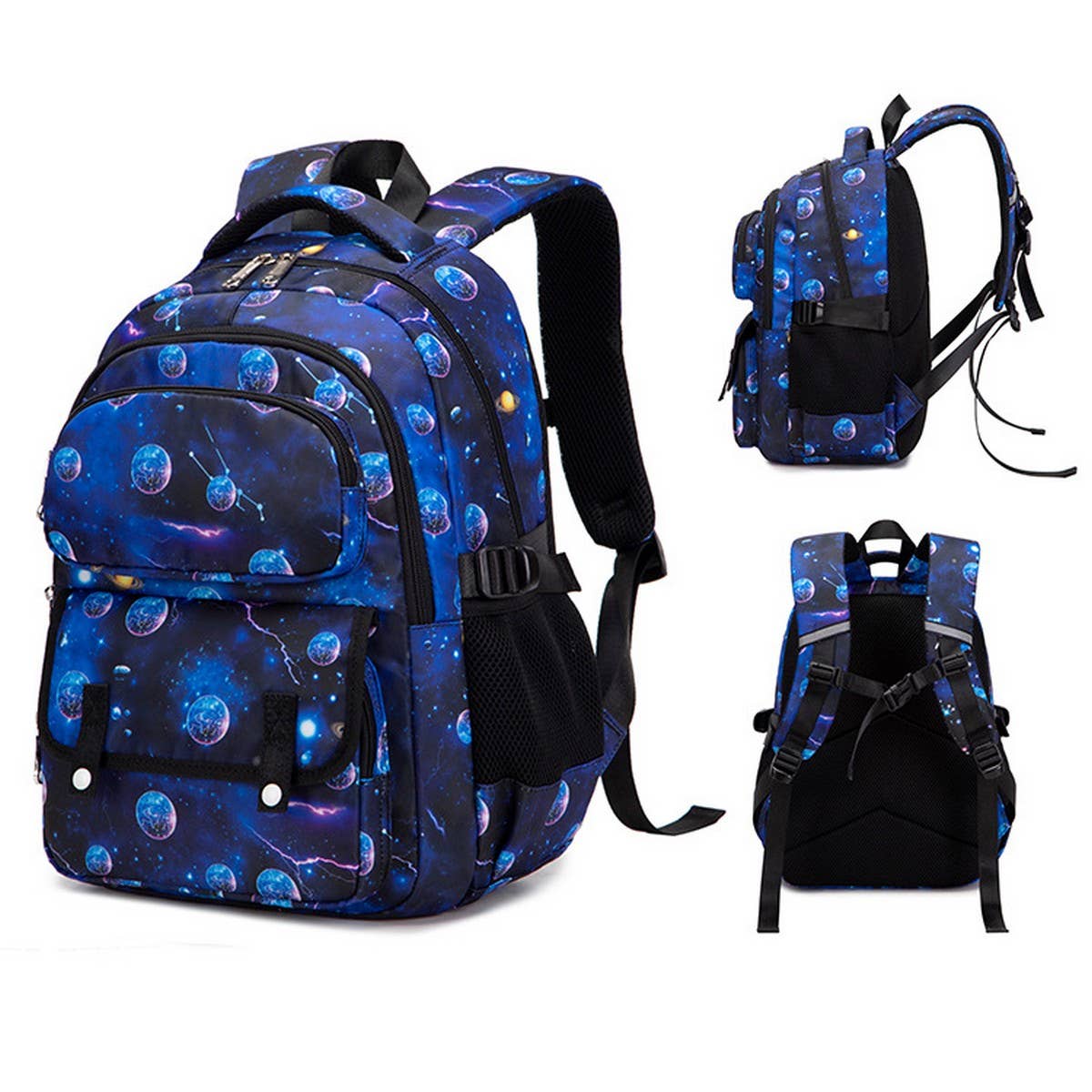 Backpacks for School, Space Print Lightweight Bag_CWAB5461