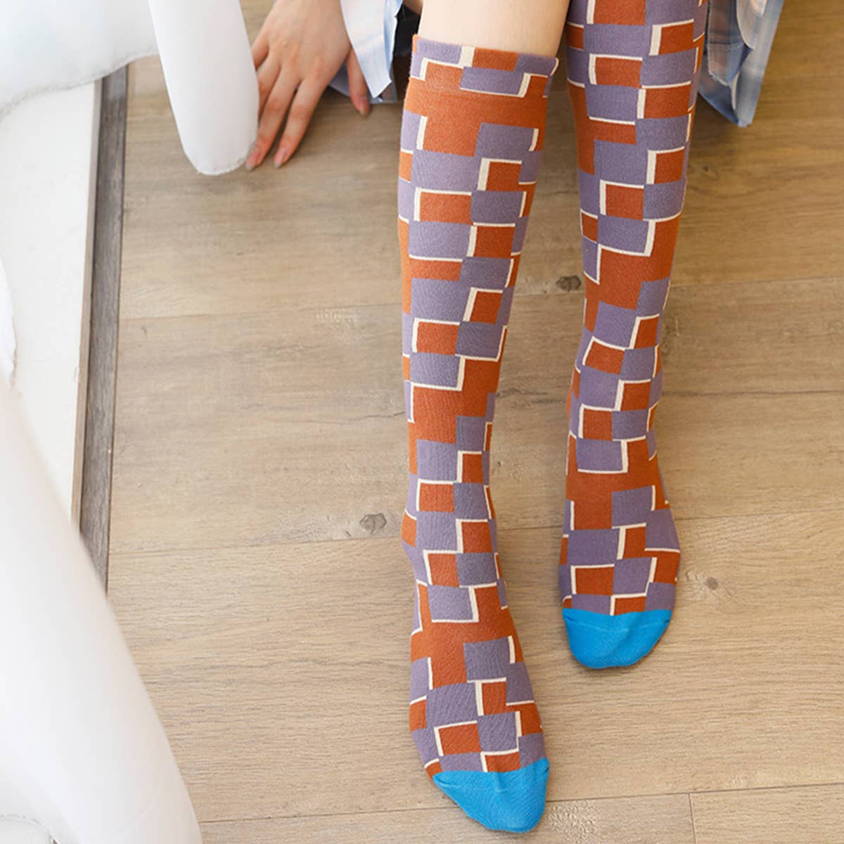 COLORFUL BOOT SOCK LEG WARMER HIGH SOCKS