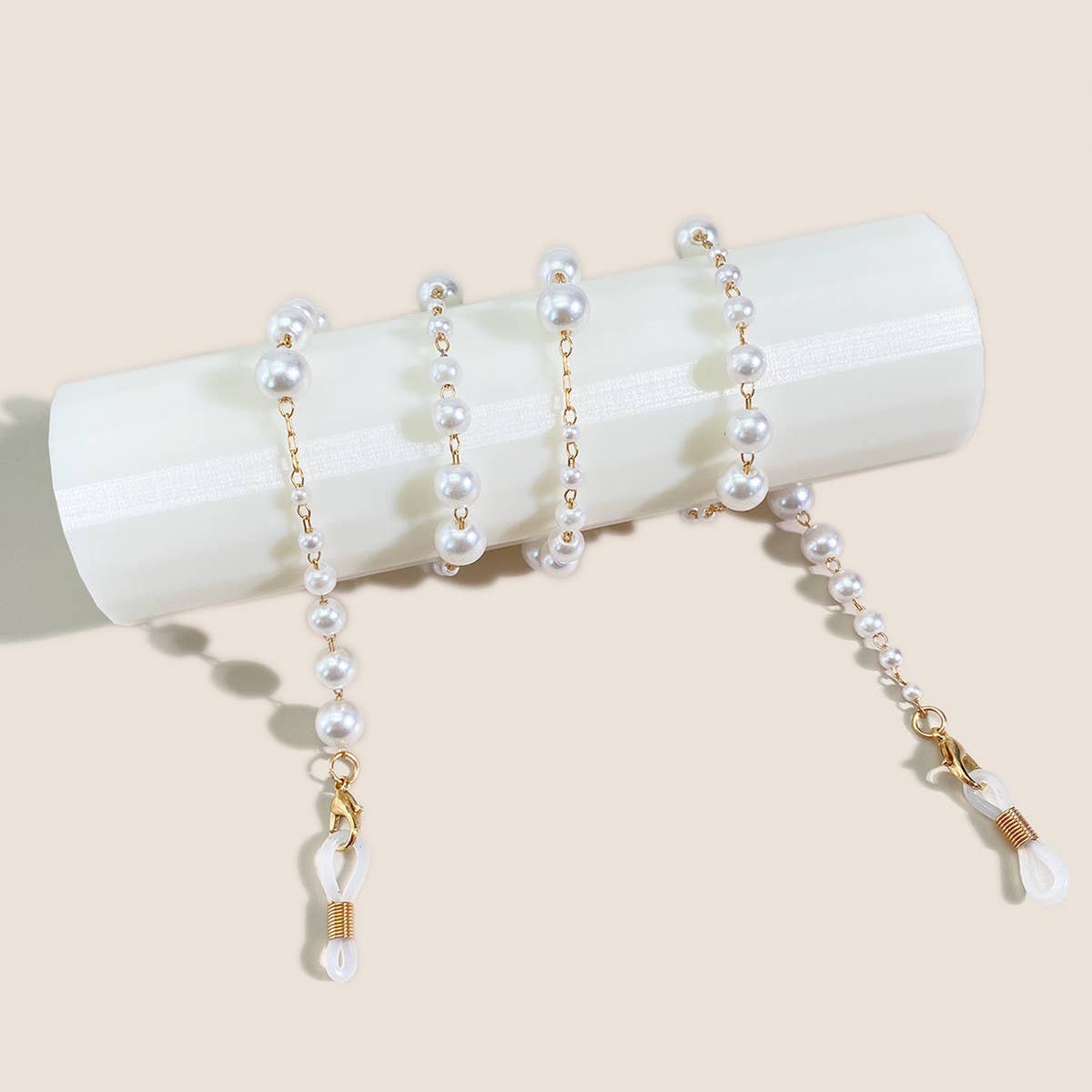 PEARL GRADIENT HANDMADE GLASSES LANYARD_CWMM1169