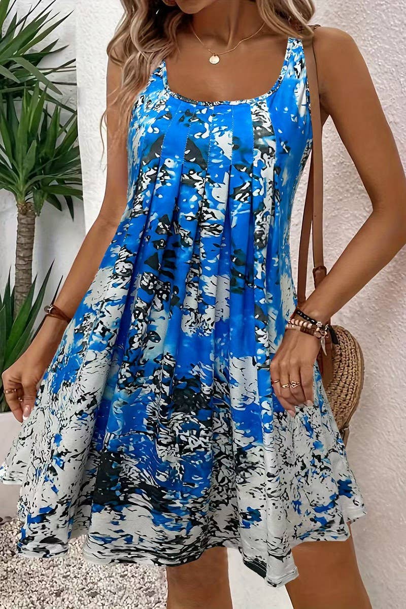 CWDHL1063_SUMMER SPAGHETTI STRAP CASUAL LOOSE DRESS